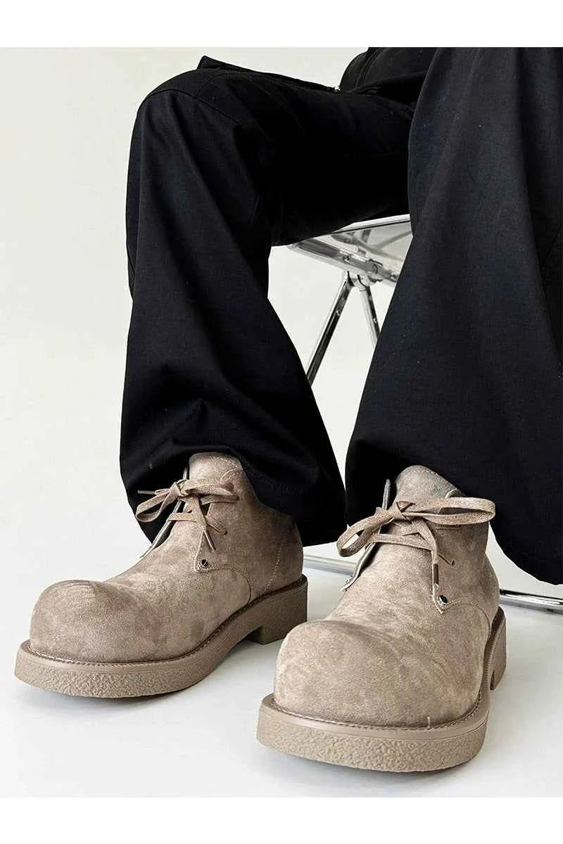 Chunky Suede Desert Boots