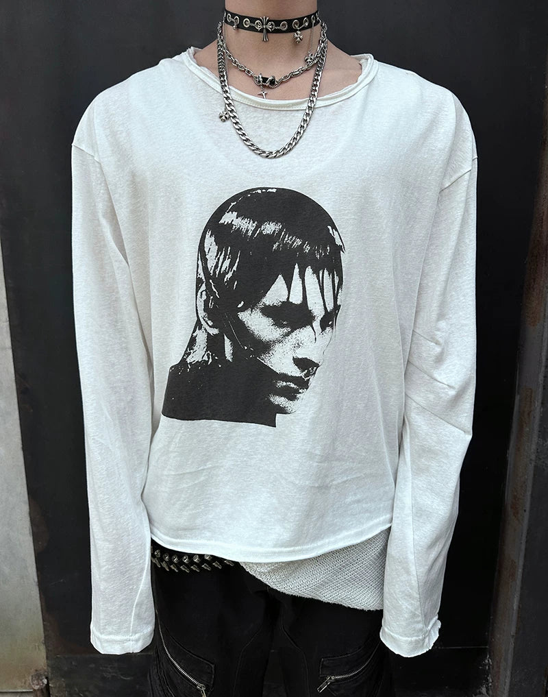 Vivid Void Portrait Longsleeve Tee