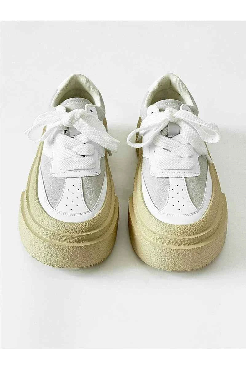 Chunky Textured Sole Sneakers