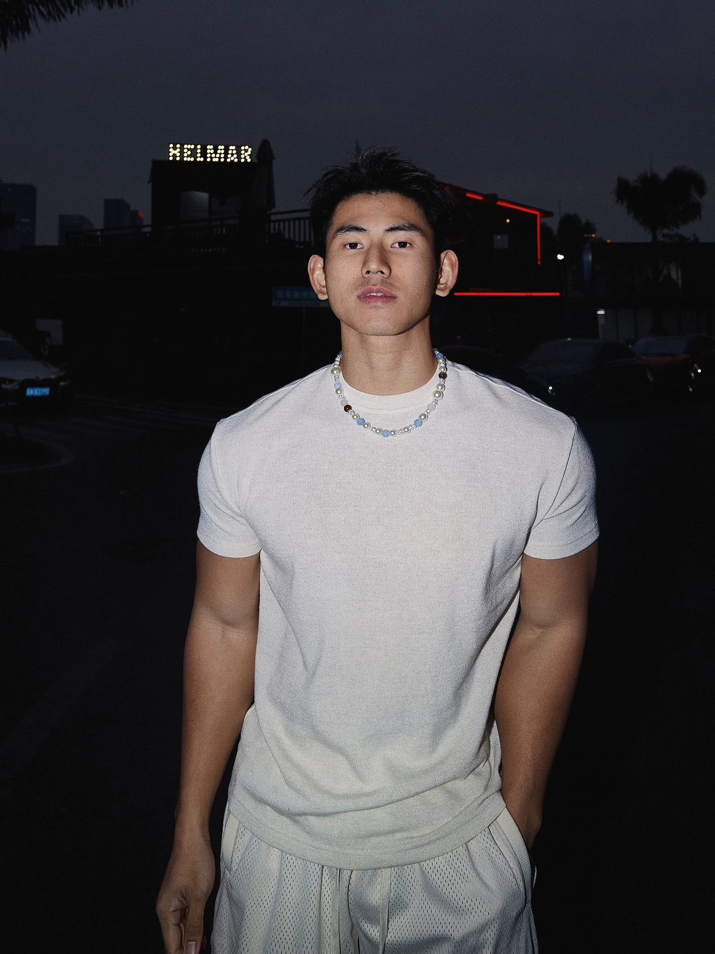 Moonlit Minimal Jersey Tee