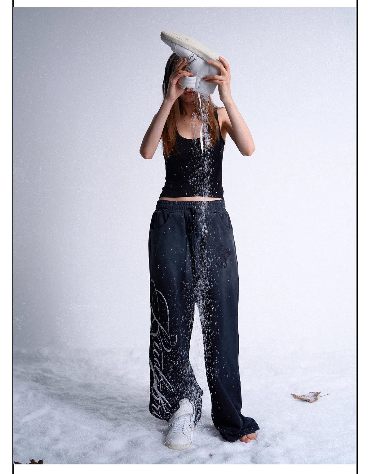 Elevate Rivet Strap Lift High‑Top Sneakers