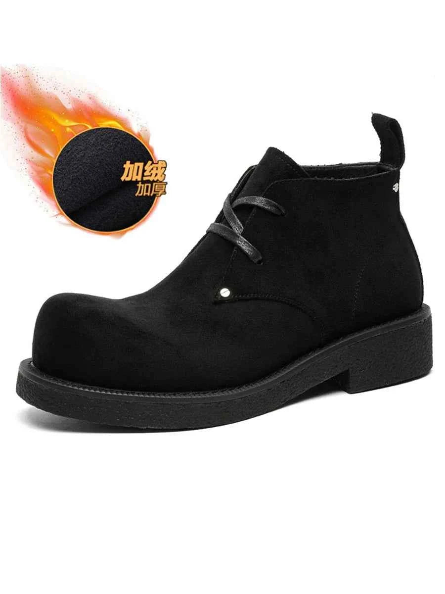 Chunky Suede Desert Boots