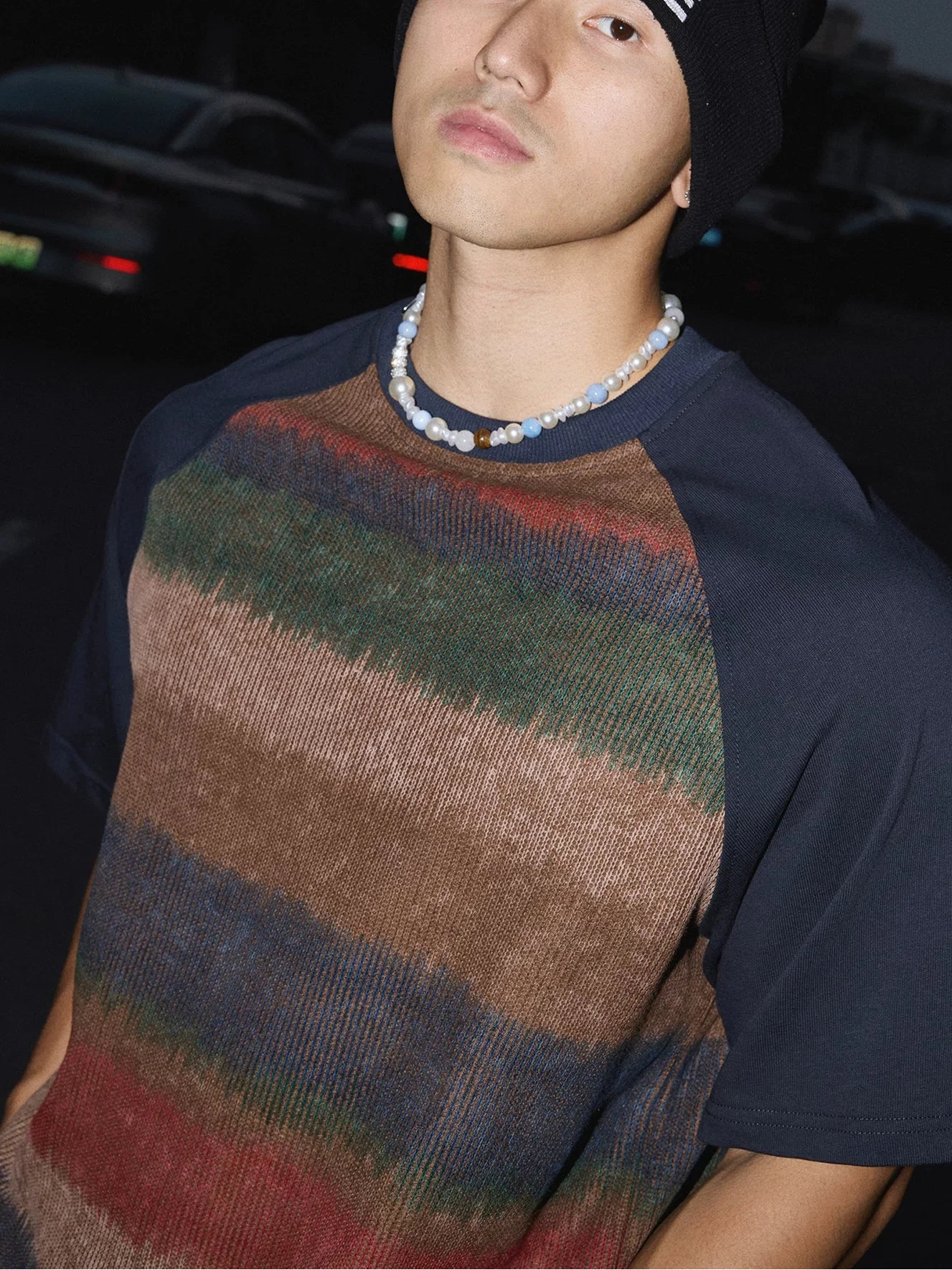 Midnight Canyon Gradient Knit Tee