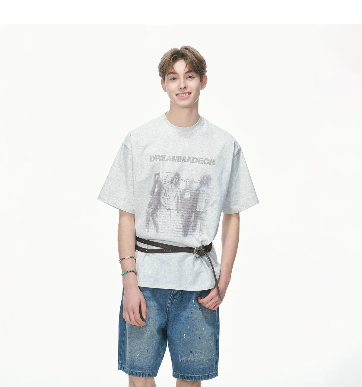 Dream Print Oversized Tee