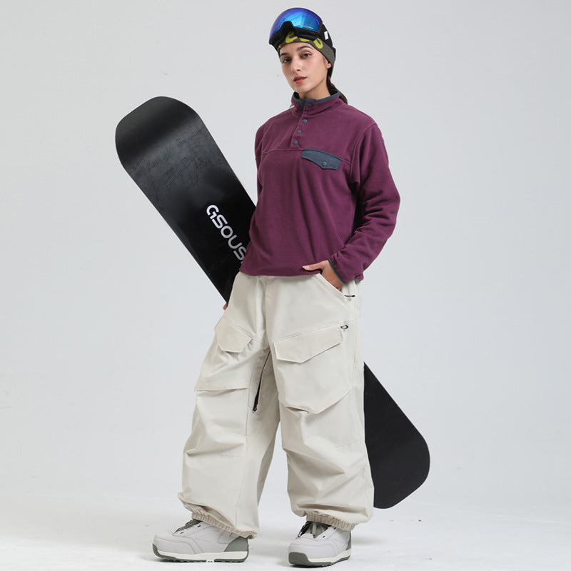 Overload Cargo Snow Pants - Unmatched Comfort & Storage for Snowboarding