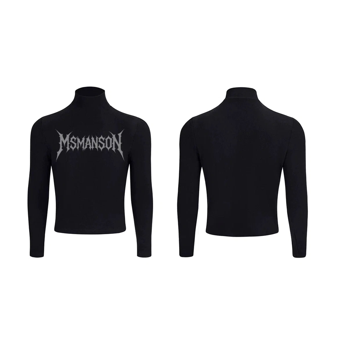 Midnight Relic Logo Mockneck Top