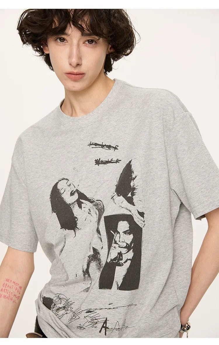UPF 50+ Graphic Print T-Shirts