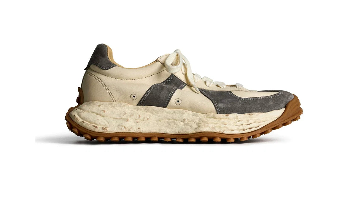 Retro Trail Leather Sneakers - Skipkicks