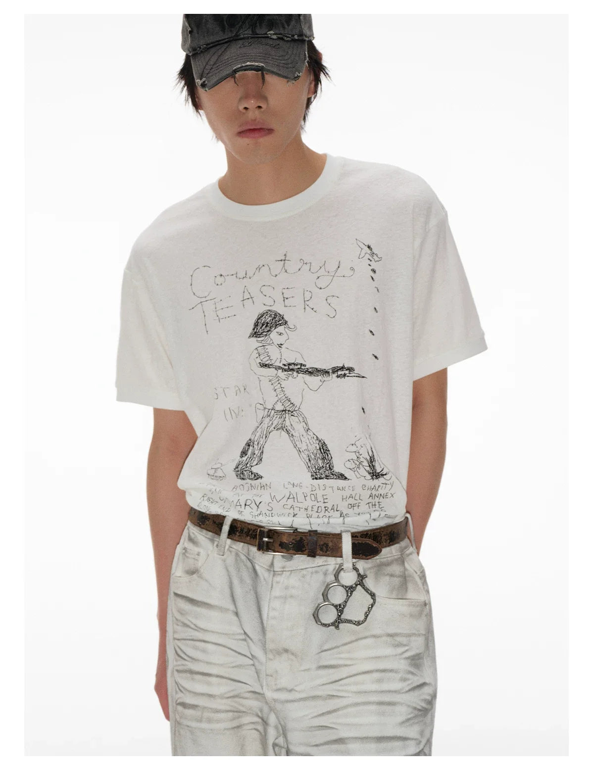 Country Teasers Sketch Graphic T-Shirt