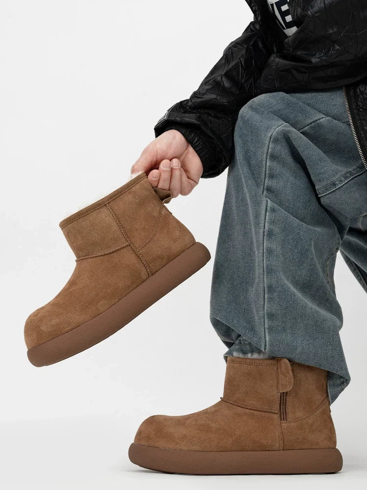 Minkridge Shearling Ankle Boots