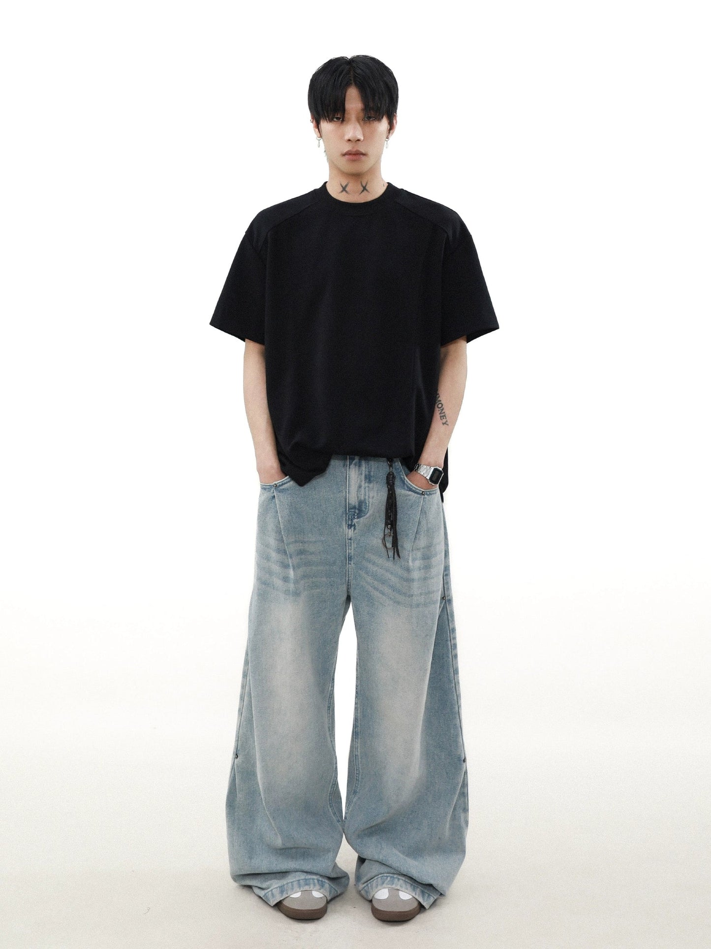 Silverline Seam Detail Relaxed Tee