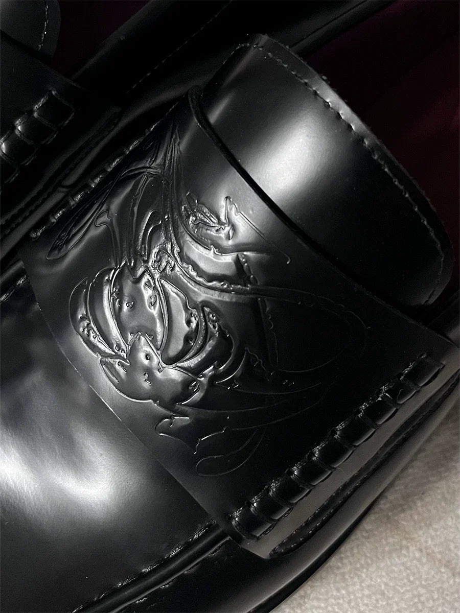 Vampire Leather Loafers - Skipkicks