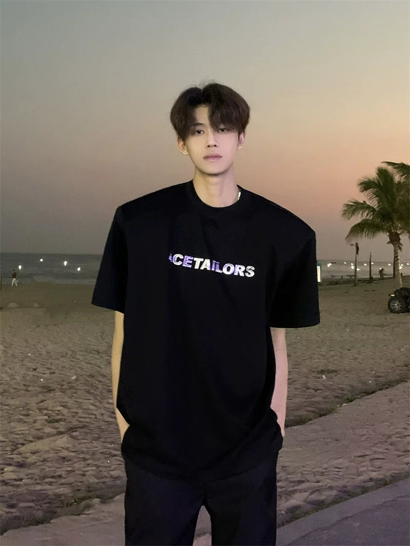 Oversized Logo Tee