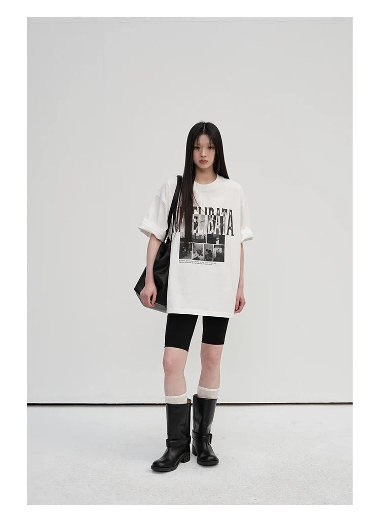 Photo Print Color Tee
