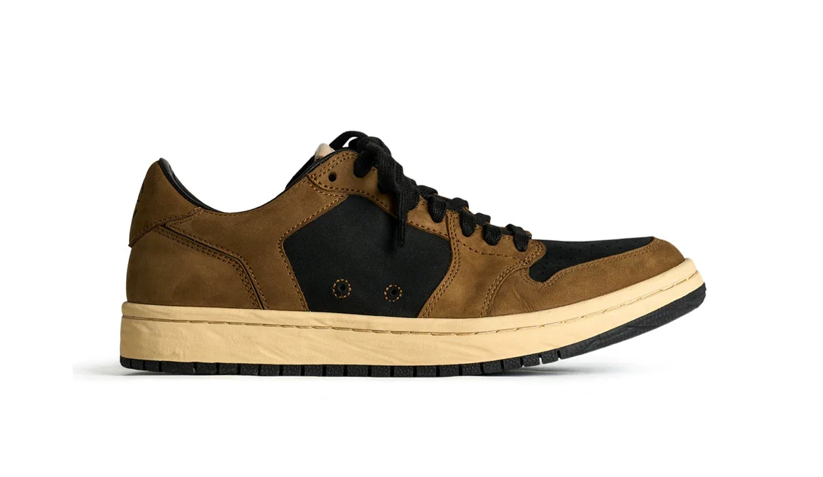 Vintage Court Cowhide Leather Sneakers - Skipkicks