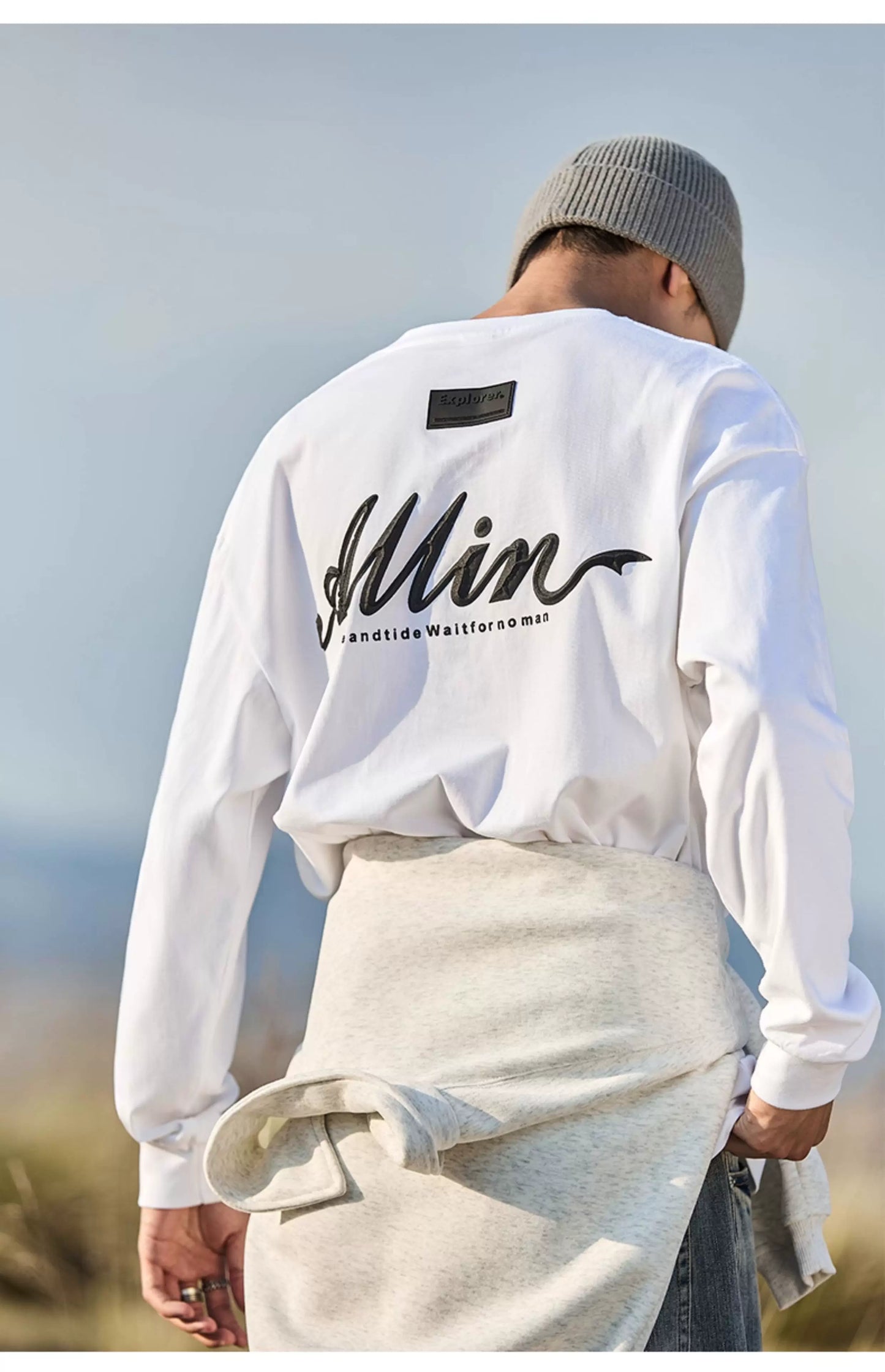 Alpine Script Graphic Long Sleeve Tee