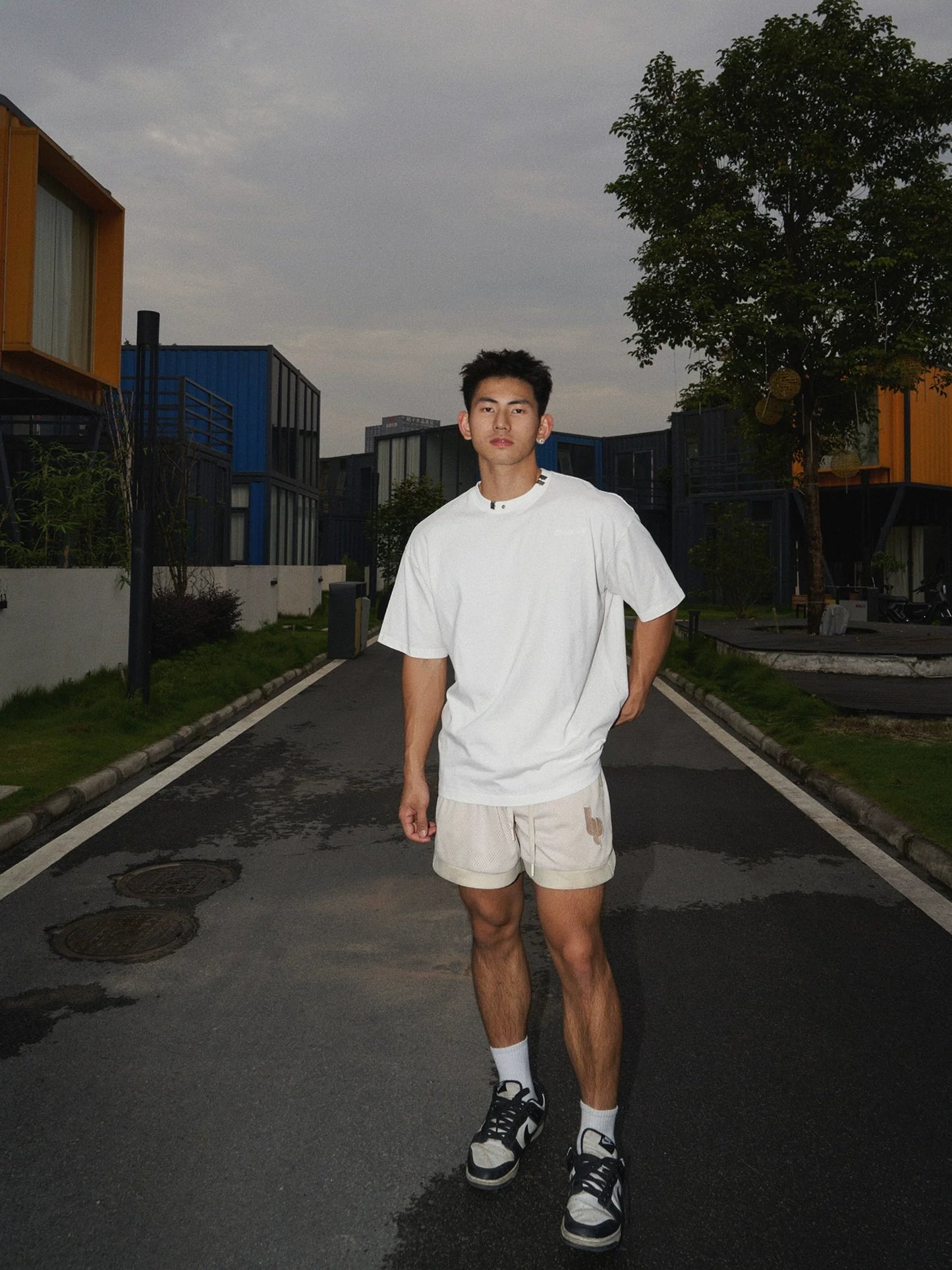 Washed Black Cotton T-Shirt