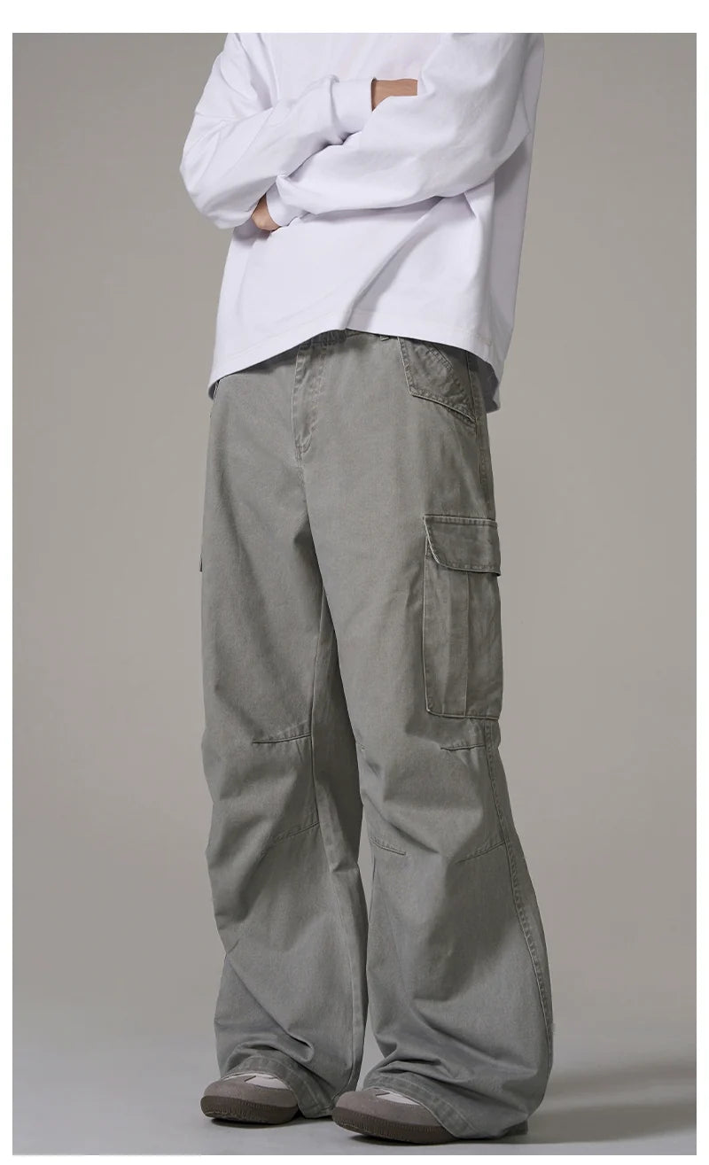 Dust Trail Wide Cargo Pants - Effortless Style Meets Comfort