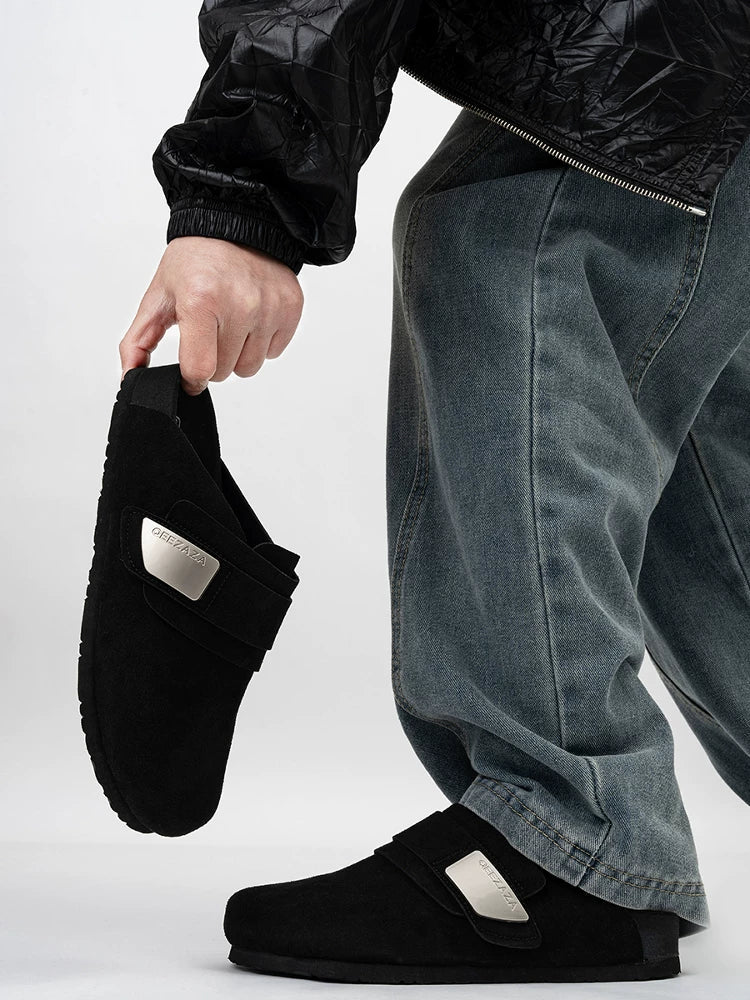 Crest Soft Suede Clogs - Skipkicks
