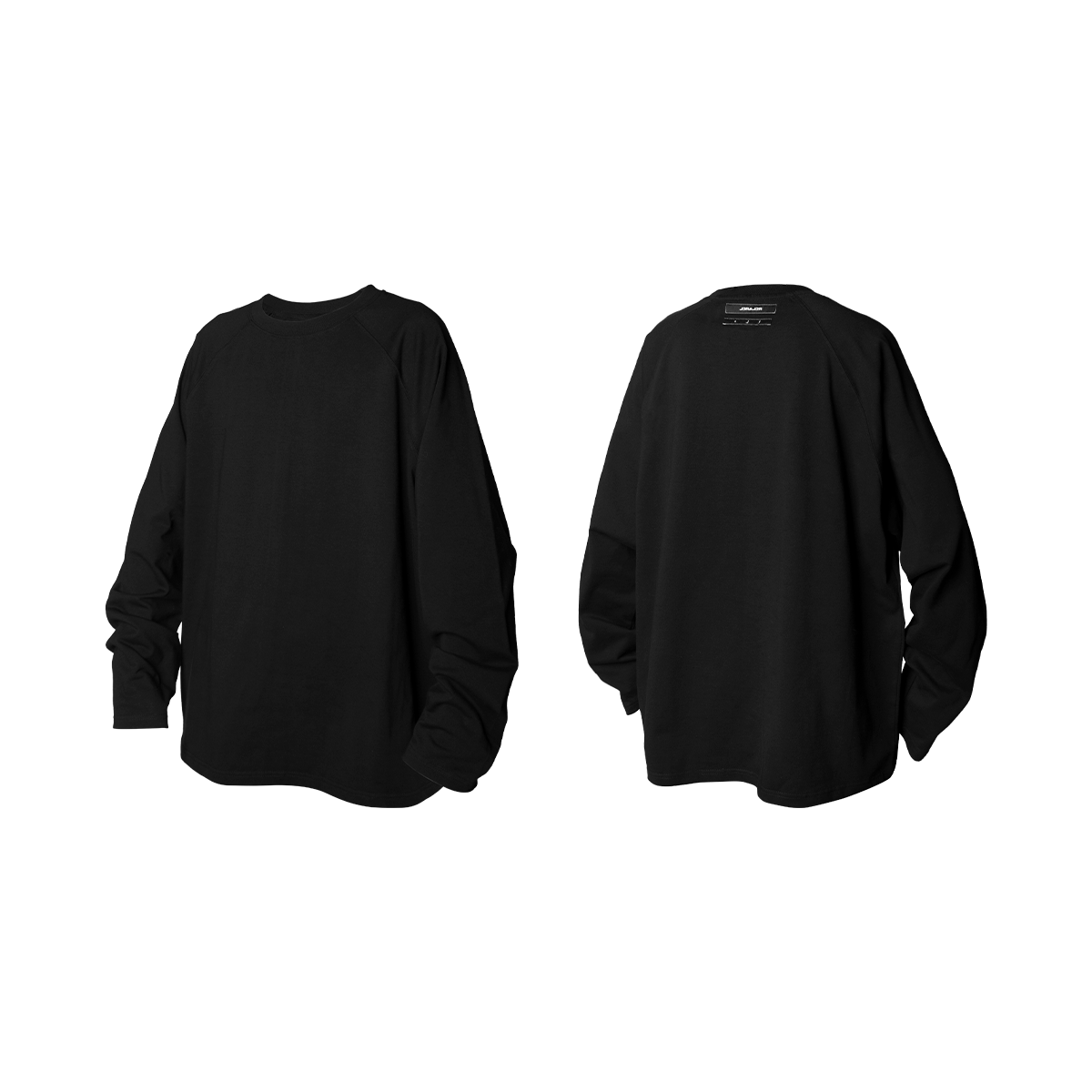 Minimalist Raglan Long Sleeve T Shirt