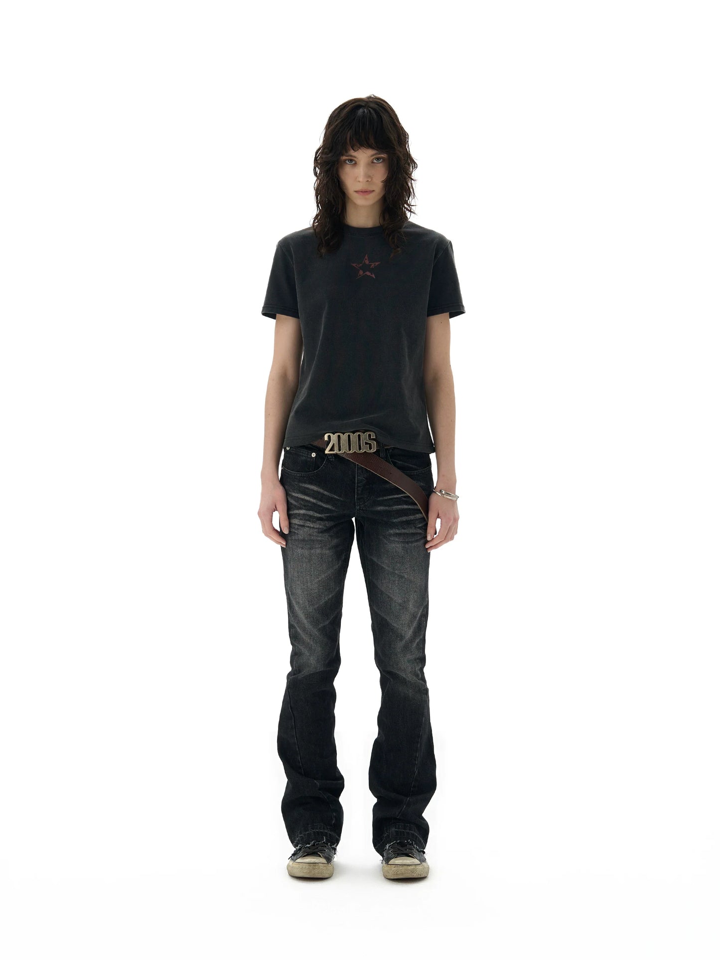 Starlit Sheet Music Shoulder Tee