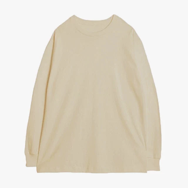 Essential Oversized Long‑Sleeve Tee