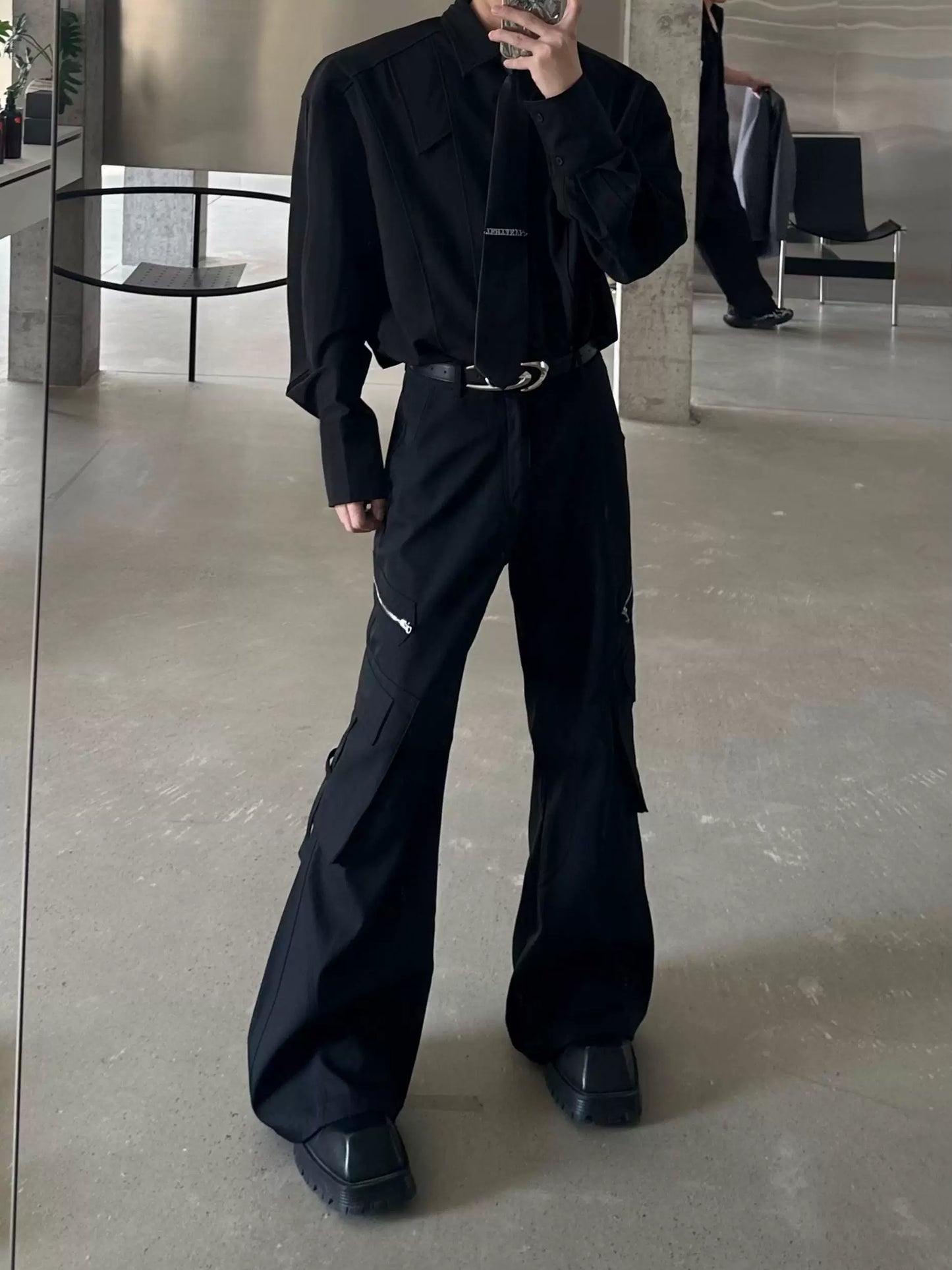 Onyx Vanguard Cargo Wide Trousers