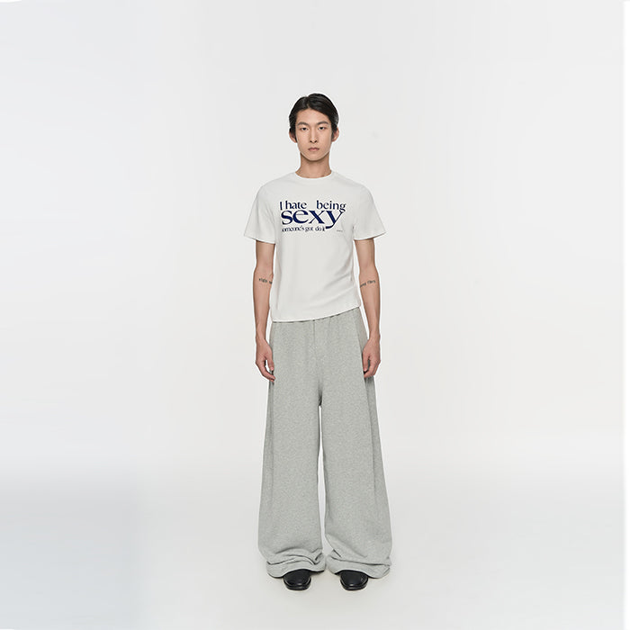 Letter-Print Short-Sleeve T-Shirt