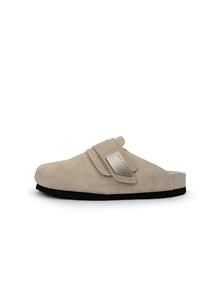 Crest Soft Suede Clogs - Skipkicks