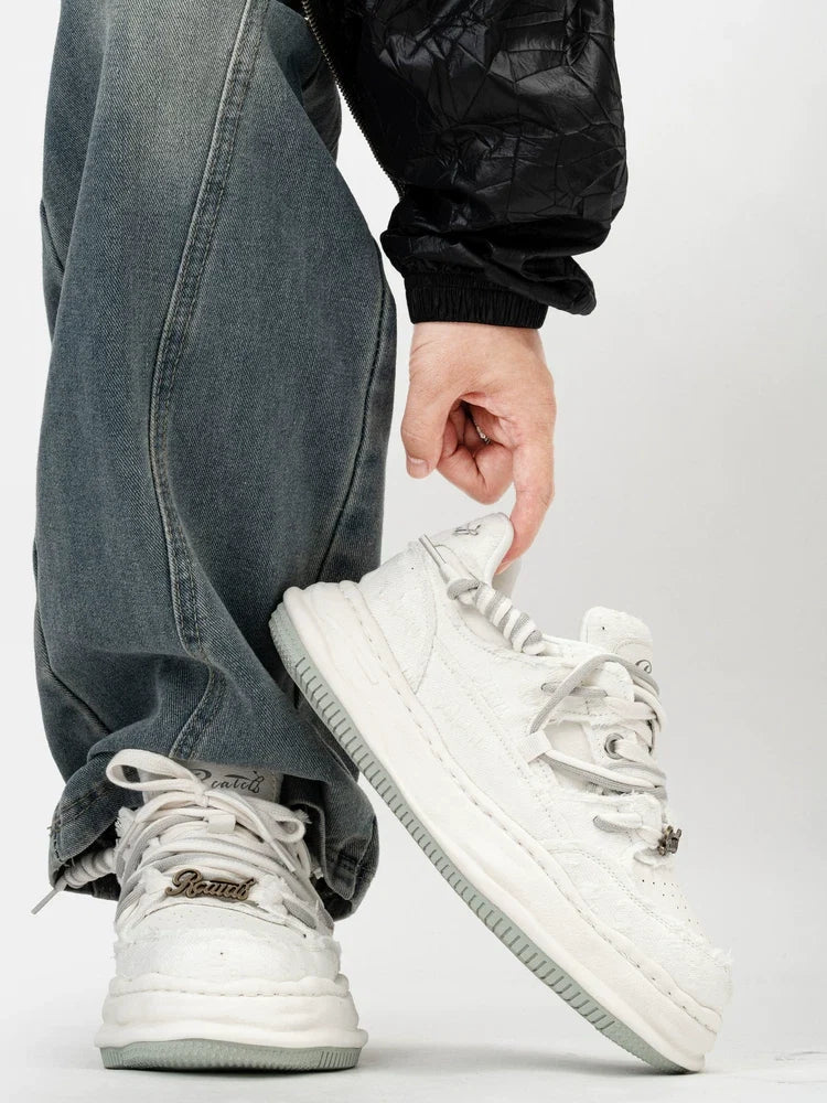 Frostbound Halo Lace Sneakers - Skipkicks