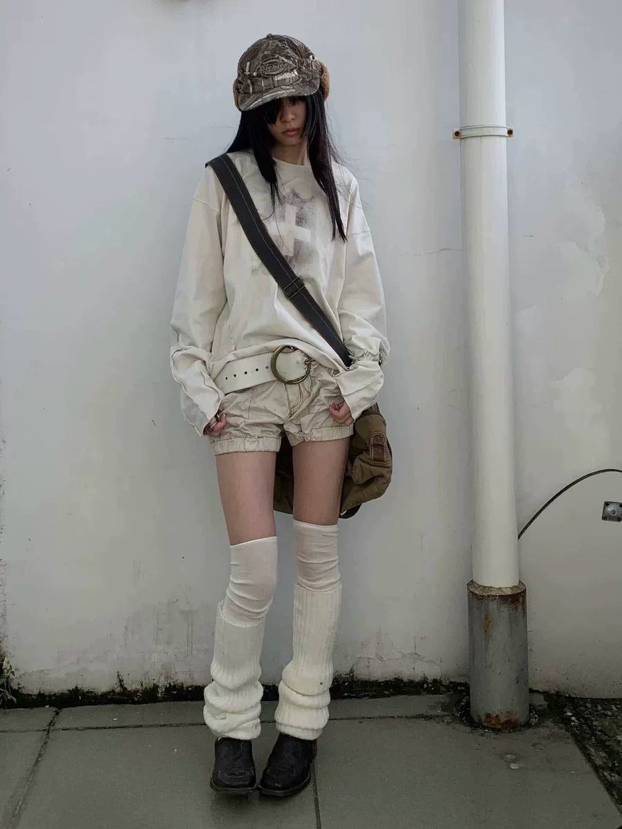 Cross Redemption Pinched Pleat Long Sleeve Tee