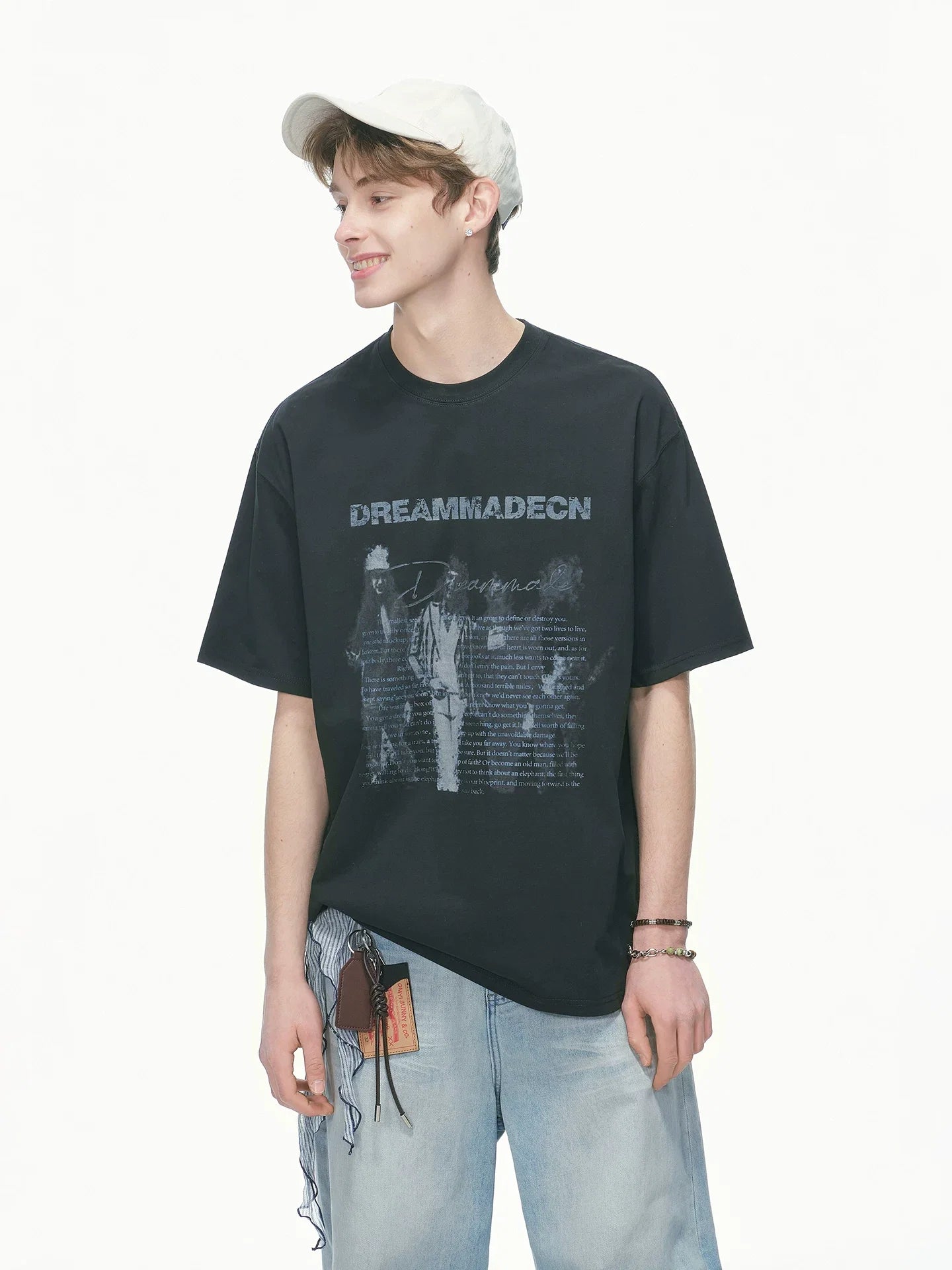 Dream Print Oversized Tee