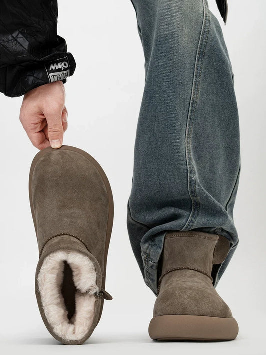 Minkridge Shearling Ankle Boots