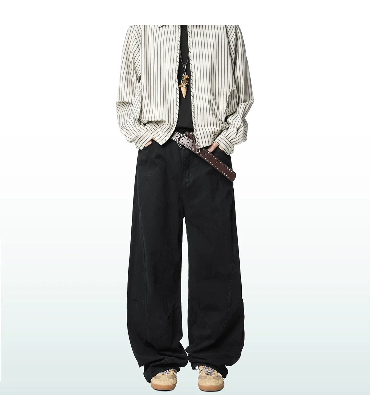 Sage Drift Wide Cargo Trousers