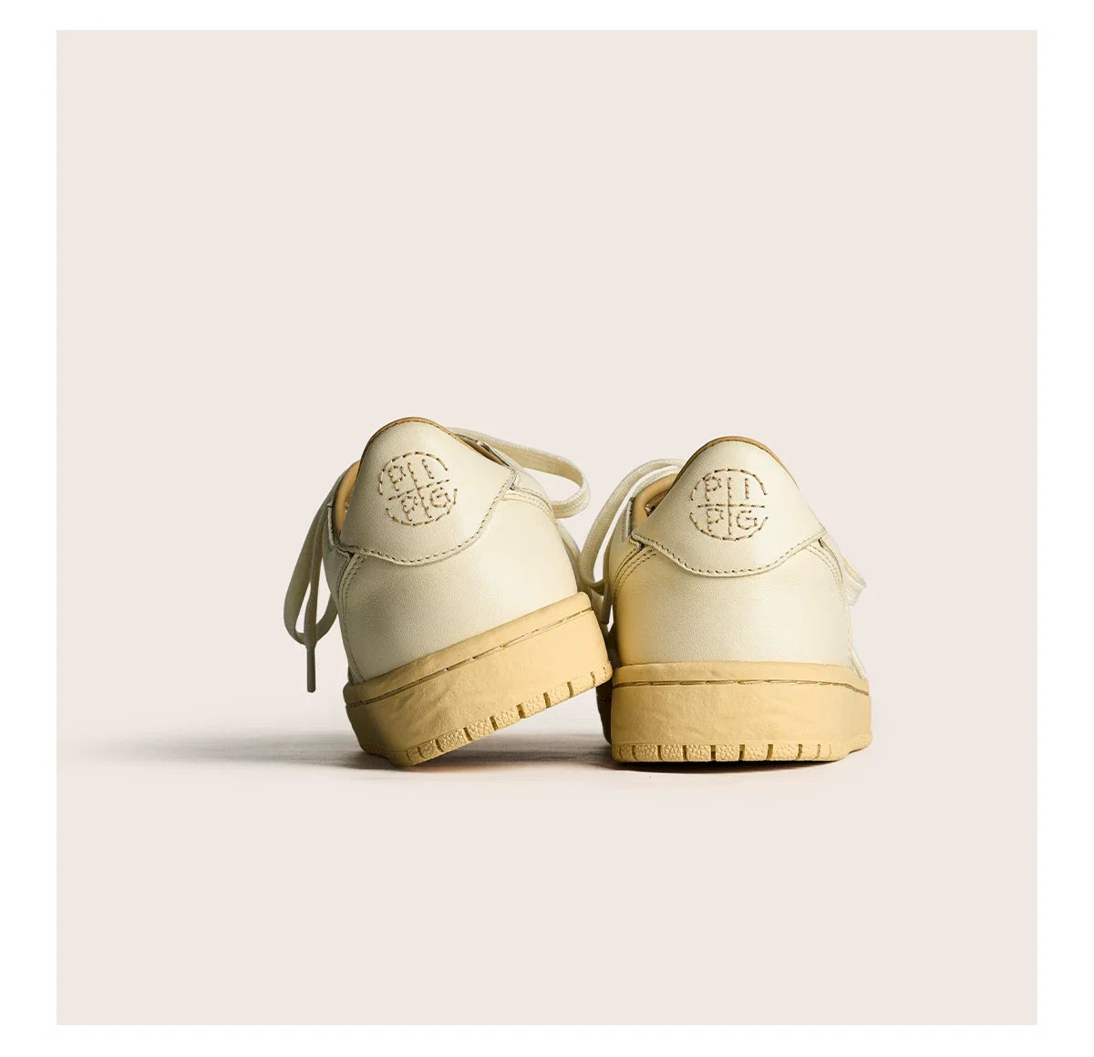 Vintage Court Cowhide Leather Sneakers - Skipkicks