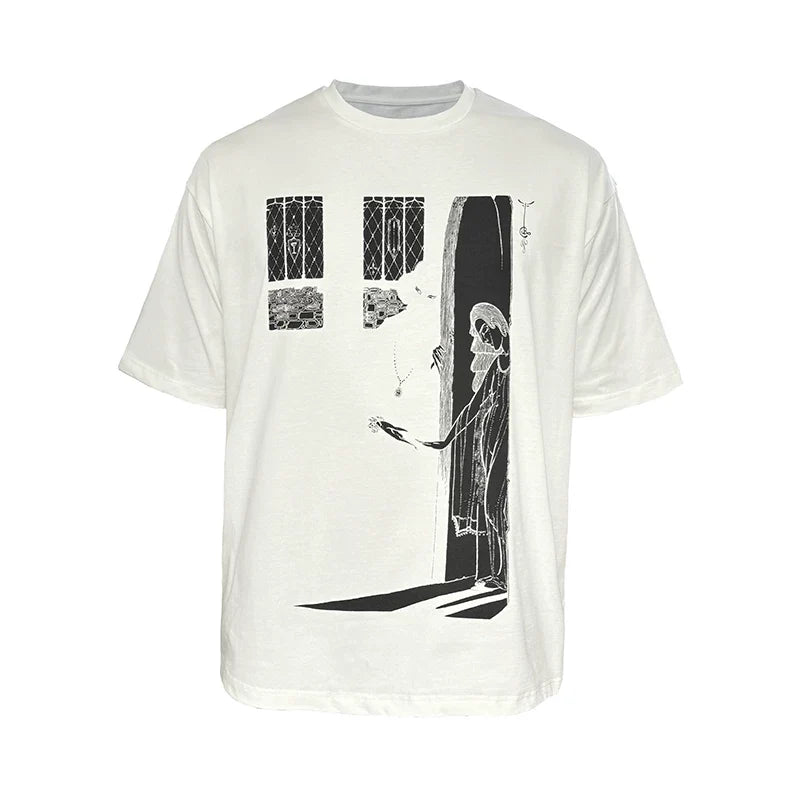 Gothic Doorway Illustration Graphic Tee