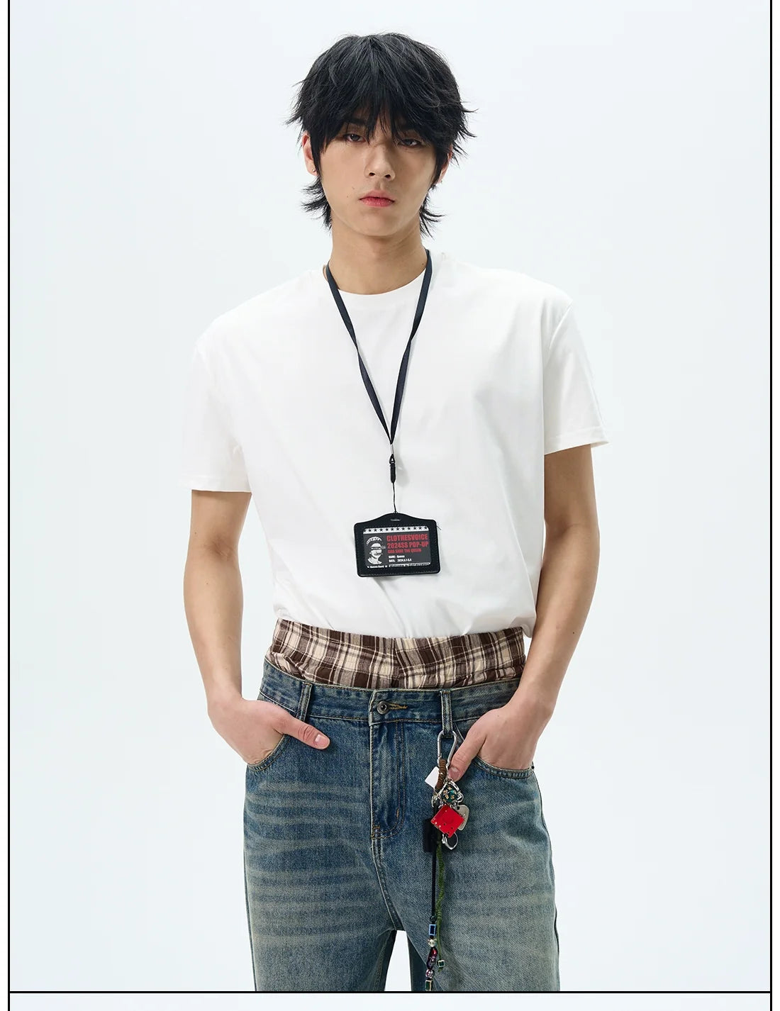 Classic Minimalist Crew Neck T-Shirt