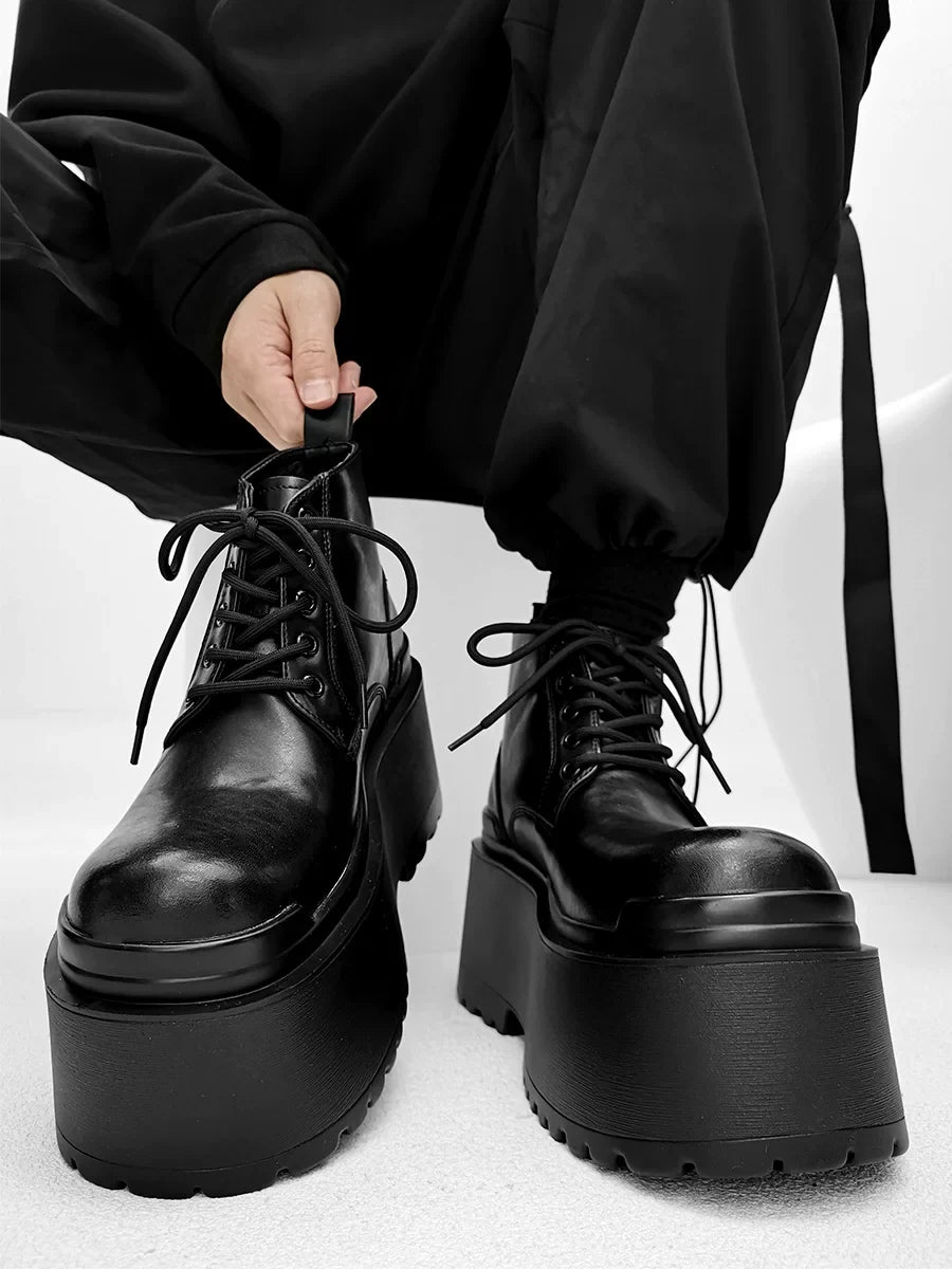 Midnight Monolith Tower Boots - Skipkicks