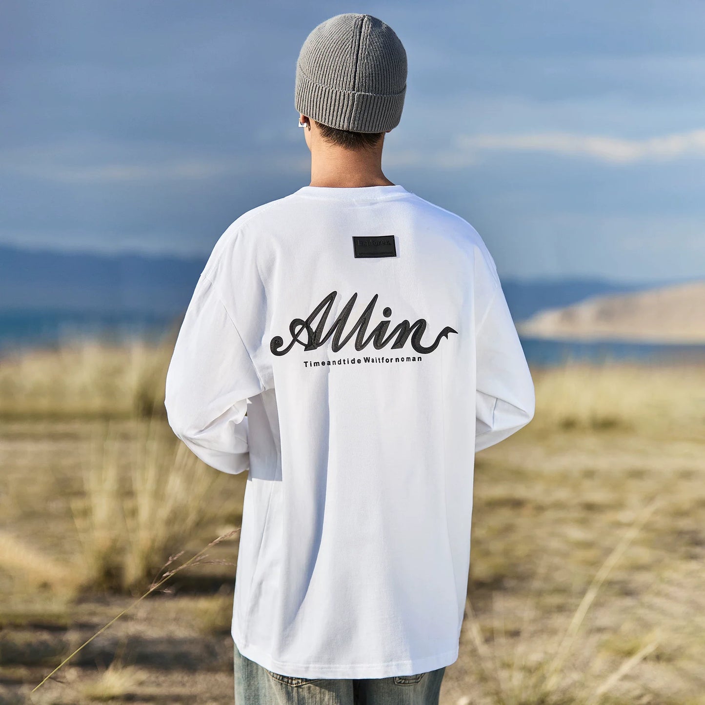 Alpine Script Graphic Long Sleeve Tee