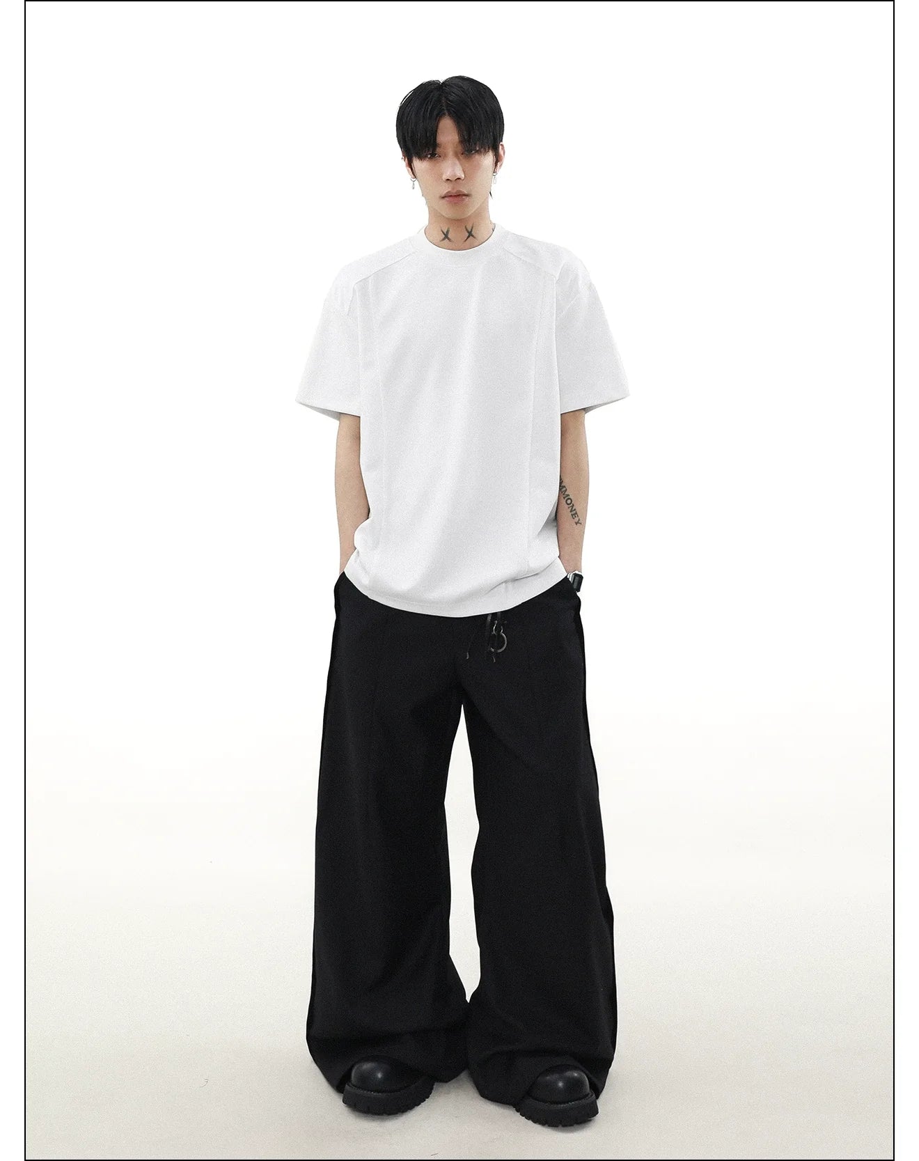 Silverline Seam Detail Relaxed Tee