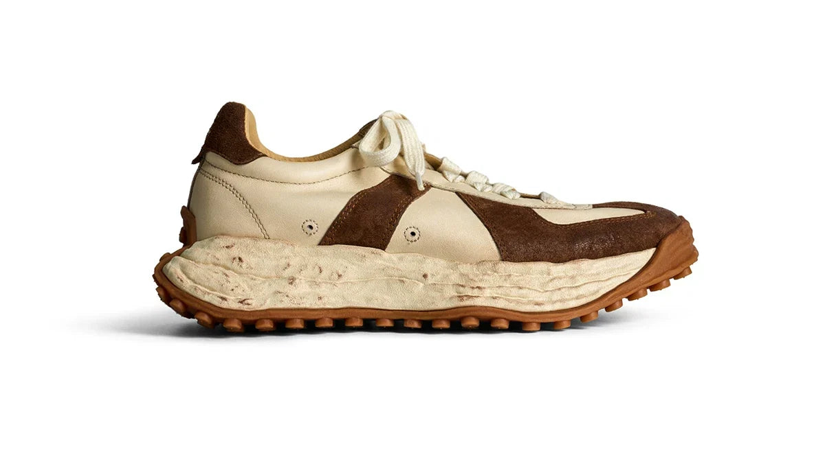Retro Trail Leather Sneakers - Skipkicks