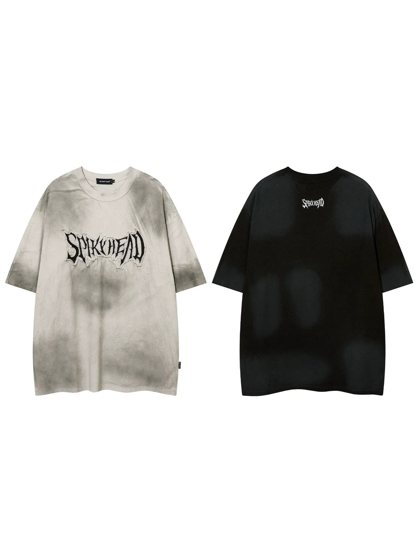 Men's Graphic Letter-Print Washed Short-Sleeve Tee