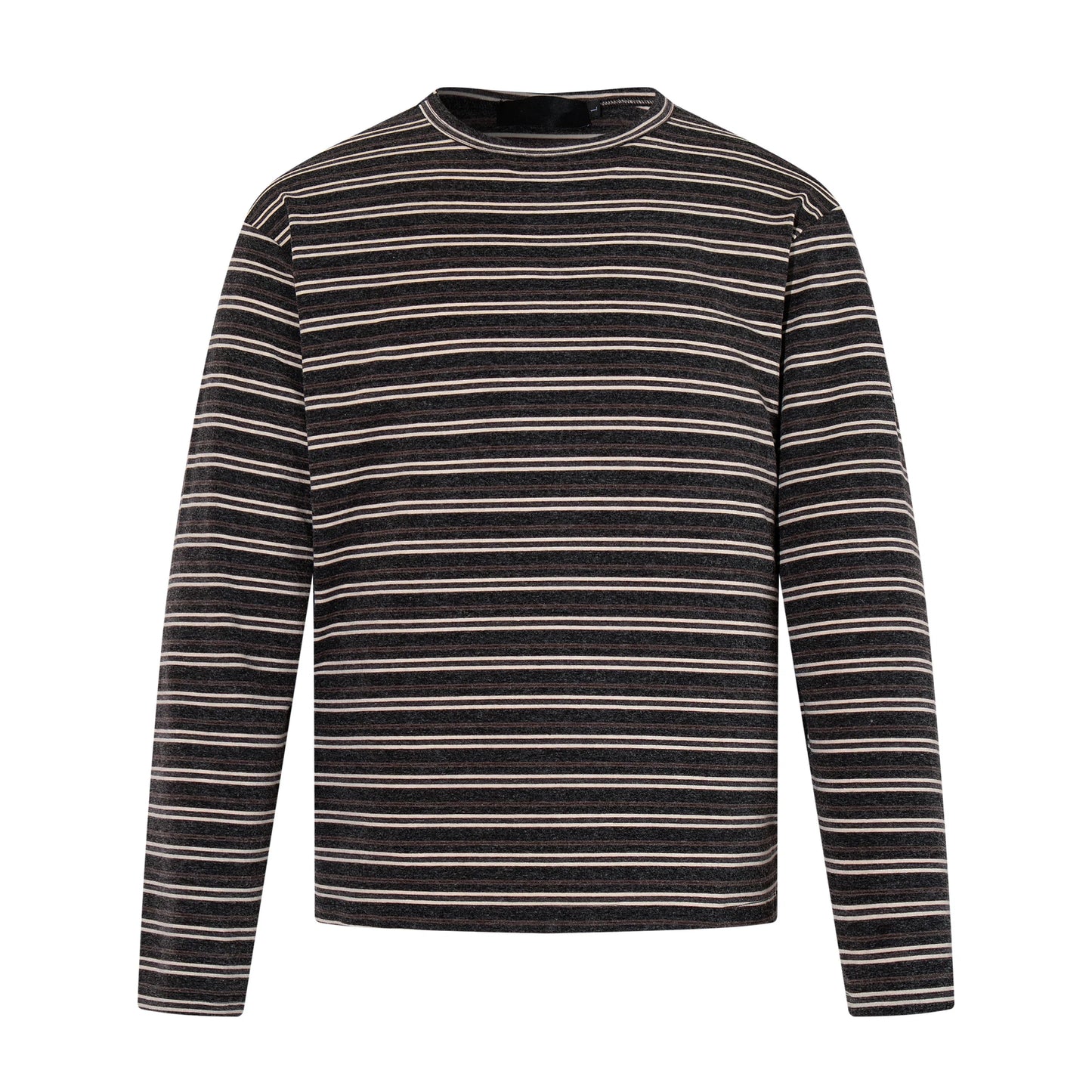 Strata Stripe Long‑Sleeve Tee