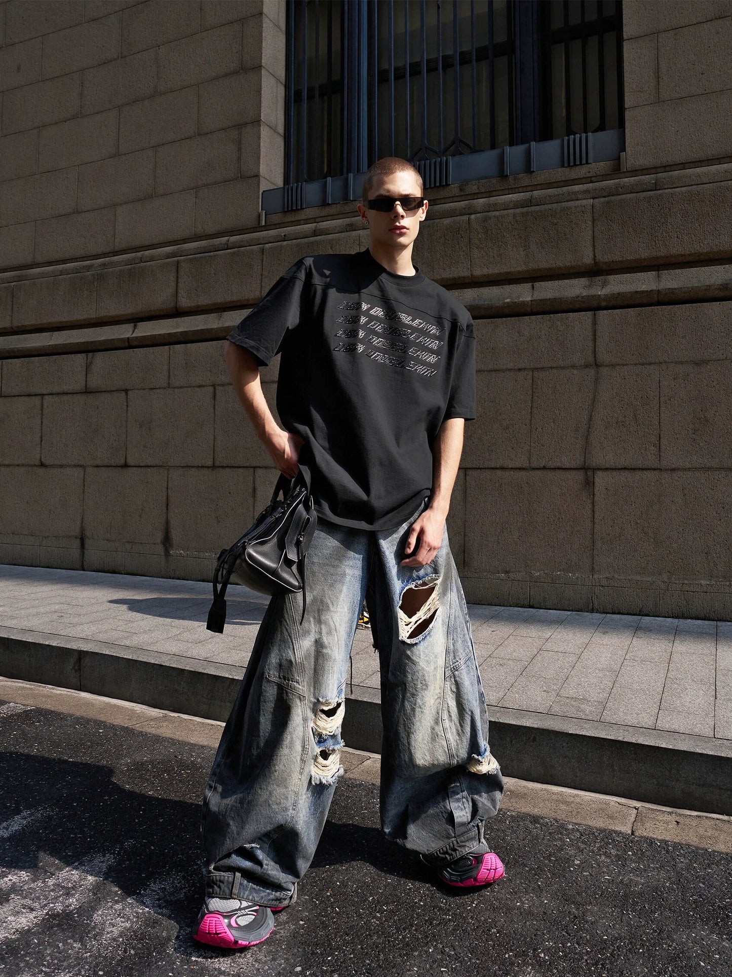 ShadowScript Embossed Street Tee