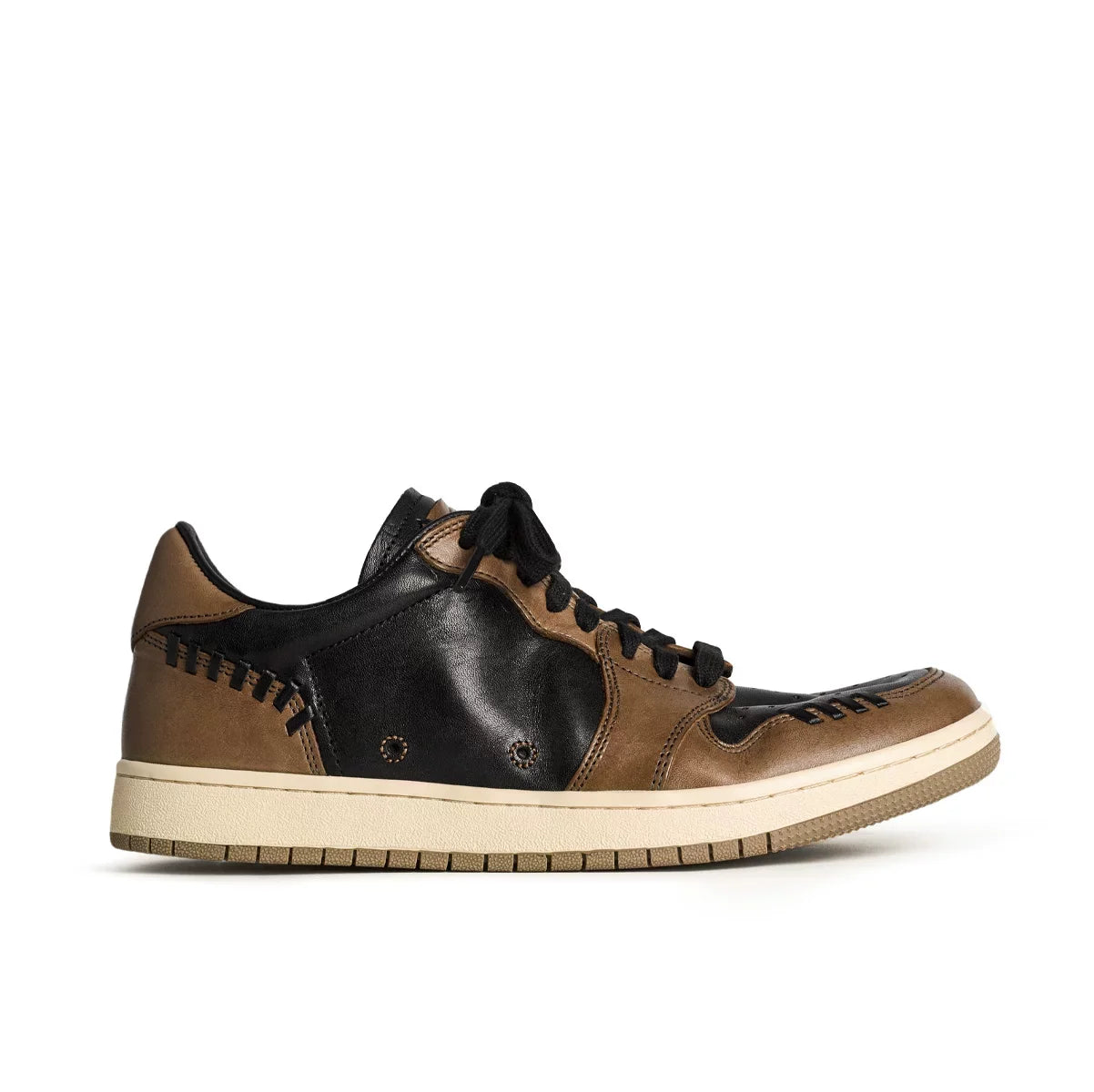 Retro Two-Tone Casual Sneakers - Skipkicks
