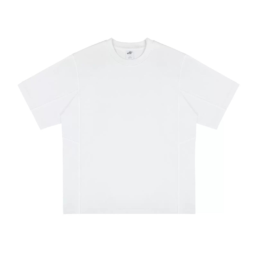 Loose Fit Patchwork Tee In Cool Cotton