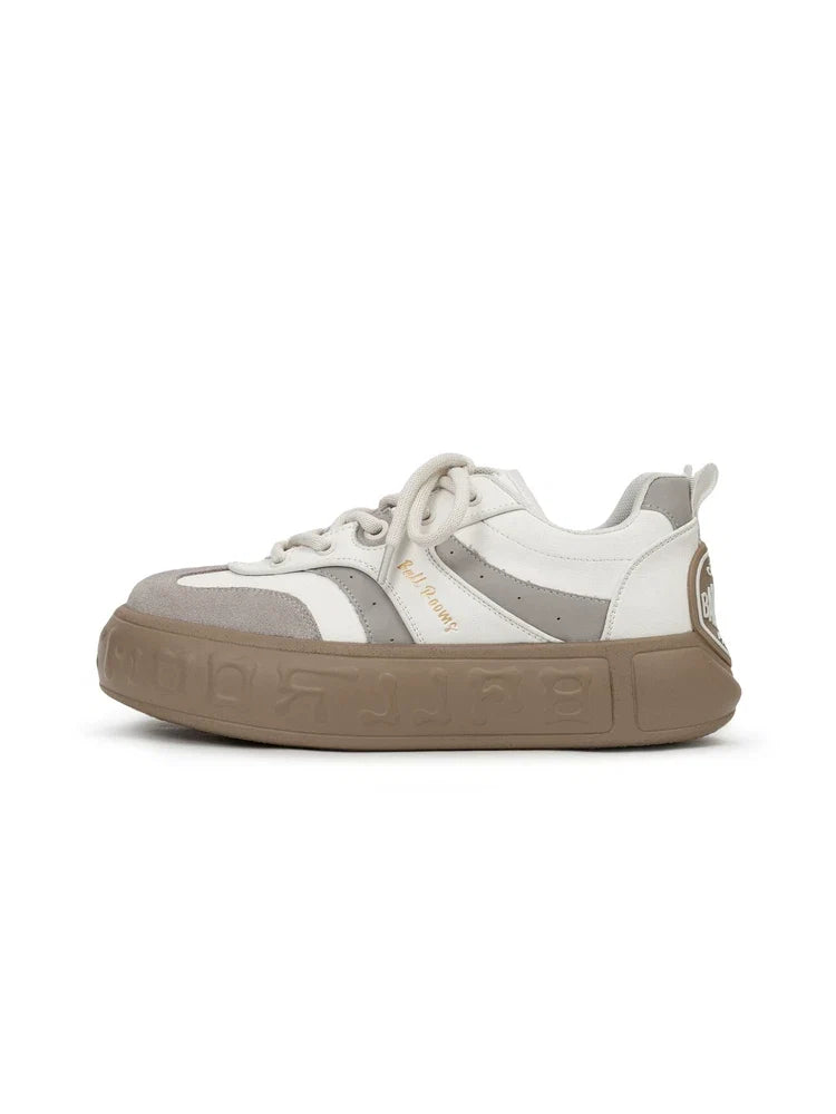 Sandstone Block Sole Sneakers