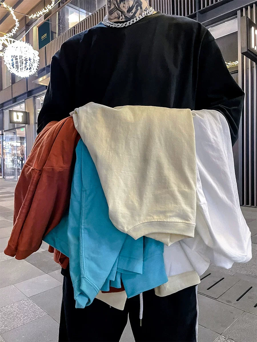 Essential Oversized Long‑Sleeve Tee