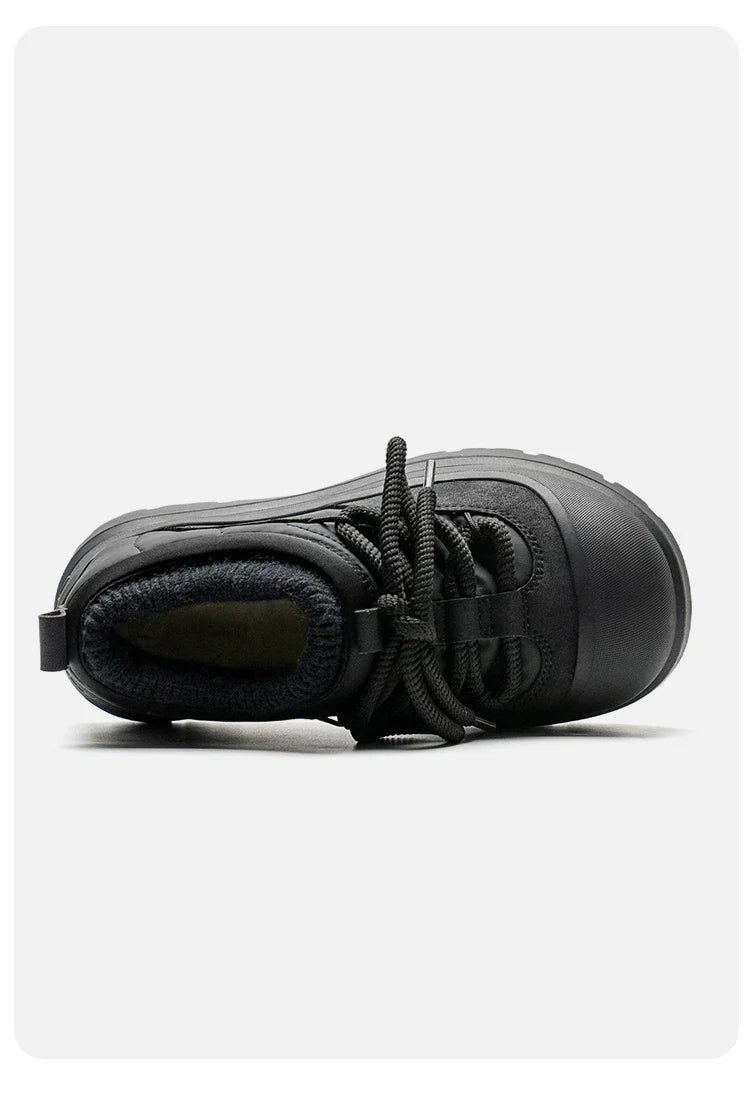 Alpine Grip Fleece-Lined Platform Sneakers