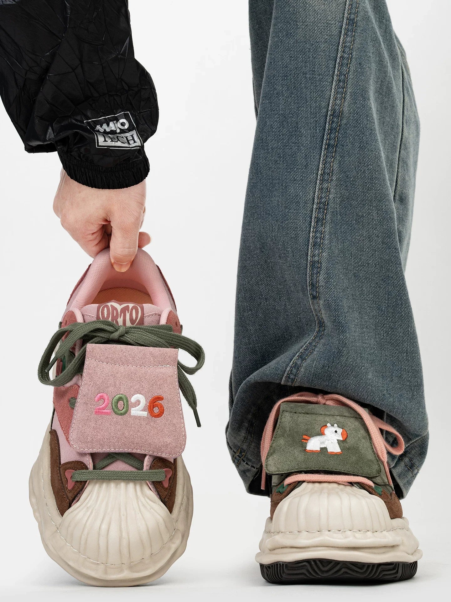 Duckling Patch Parade Sneakers - Skipkicks